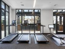 Exercise Room Treadmill