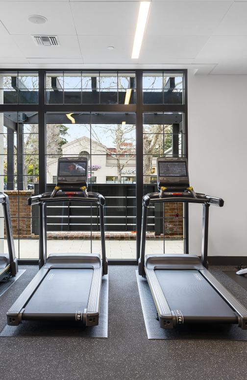 Exercise Room Treadmill